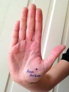 Ann Arbor hand