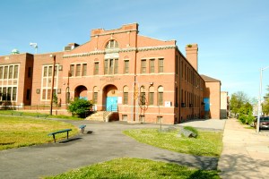 A cooling center in central Baltimore cranks the air conditioning on hot days.
