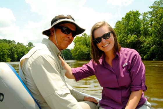 Like father, like daughter. Casey Cox is now a co-owner of her family farm.