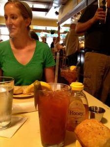 Brunch in Asheville, NC (complete with a bacon-infused bloody mary)