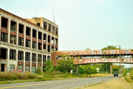The Packard Plant in Detroit is the largest abandoned building in the country