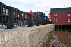 The Mechanic Street seawall was built to blend into the historic aesthetic of the South End community. It can be added to over time.